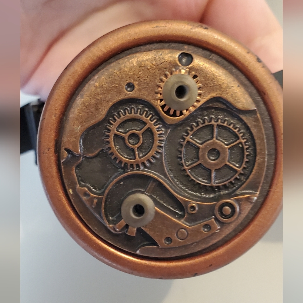 Steampunk Rust Color Goggles - Picture 3 of 9